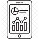 Analisis Movil Estadisticas Analisis Icono