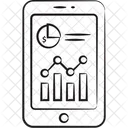 Analisis Movil Estadisticas Analisis Icono