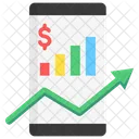 Analisis Movil Estadisticas Analisis Icono