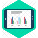 Analisis Movil Grafico Circular Analisis Icono