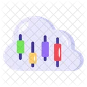 Analisis De Nubes Grafico De Nubes Grafico De Nubes Icono