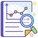 Monitoreo Analitico Analisis Predictivo Visualizacion De Datos Icono