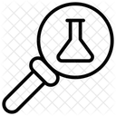 Analisis Quimico Analisis De Laboratorio Experimento Icono