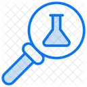 Analisis Quimico Analisis De Laboratorio Experimento Icono