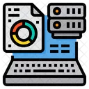 Portatil Servidor Analisis Icono