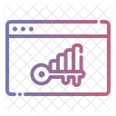 Palabra Clave De Analisis De Sitios Web Palabra Clave De Investigacion De Sitios Web Analisis De Sitios Web Icono