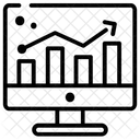 Analisis Web Estadisticas Infografia Icon