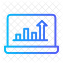 Analisis Web Estadisticas En Linea Analisis De Datos Icon