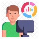 Analista de datos  Icono