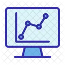 Negocios Analise De Dados Monitoramento Ícone