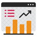 Estrategia De Negocios Inteligencia De Negocios Visualizacao De Dados Icon