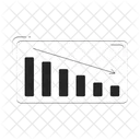 Analitica Infografico Grafico De Barras Ícone