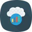 Analisis Diagrama De Barras Computacion En La Nube Icono