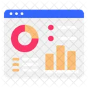 Visualizacion De Datos Gobernanza De Datos Big Data Icono