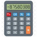 Calculadora Maquina De Sumar Calculadora De Numeros Icono