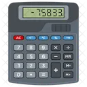 Calculadora Maquina De Sumar Calculadora De Numeros Icono