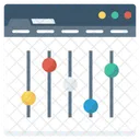 Analyse Anwendung Steuerung Symbol