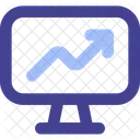 Analytique Donnees Analyse Icône