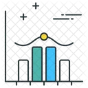 Durchschnitt Diagramm Bericht Symbol
