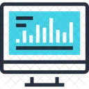 Analyse Analytics Graphique Icône