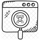 Virus Analyse Protection Icône