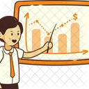 Analyse commerciale  Icône