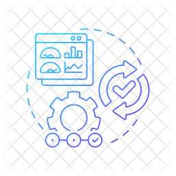 Analyse comparative des processus  Icône