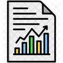 Analyse Concurrentielle Reporting Mensuel Analyse De Marche Icône