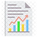 Analyse Concurrentielle Reporting Mensuel Analyse De Marche Icône