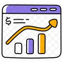 Analyse commerciale  Icône