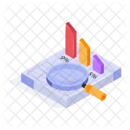 Analyse commerciale  Icône