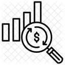 Analyse De Credit Croissance Analytique Icône