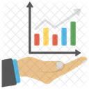 Croissance Analyse Graphique Icône