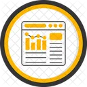 Analyse des données  Icône