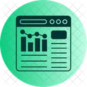 Analyse des données  Icône