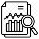 Analyse Analyses Statistiques Icône