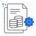 Analyse De Donnees Automatisation Des Rapports Traitement Des Donnees Icône