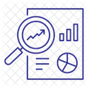 L'analyse des données  Icône