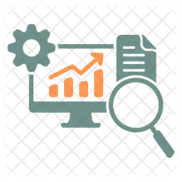 Analyse des données  Icône