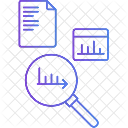 L'analyse des données  Icône