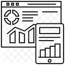 Analyse De Donnees Web Analyse En Ligne Analyse De Donnees Icône