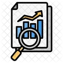 Affaires Analyse Analyser Icône
