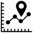 Analyse De Localisation Analyse Predictive Analyse De Donnees Icône