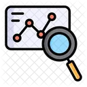 Marche Analyse Recherche Icône