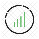 Marche Analyse Graphique Icône