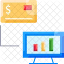 Commerce Electronique Analyse Des Paiements Carte De Credit Icône