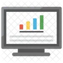 Web Analyses Statistiques Icône