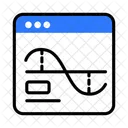 Analyse De Site Web Statistiques Analyses Icône