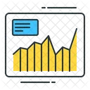 Analyse Des Stocks Statistiques Rapport Dactivite Icône