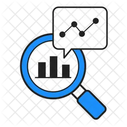 Analyse de tendance  Icône